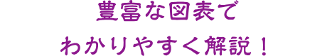 豊富な図表でわかりやすく解説！