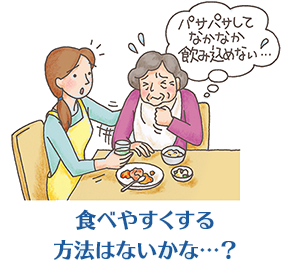 食べやすくする方法はないかな…？