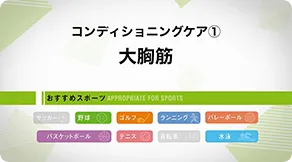 施術を解説した動画切り出し