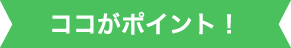 ここがポイント！