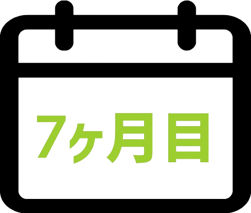 7ヶ月目