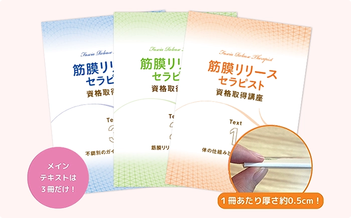 筋膜リリースセラピスト教材テキストサンプル