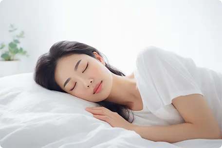 ぐっすり眠れるように！