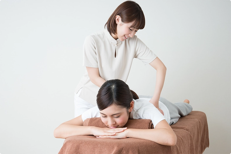 整体ボディケア総合講座の教材セット写真
