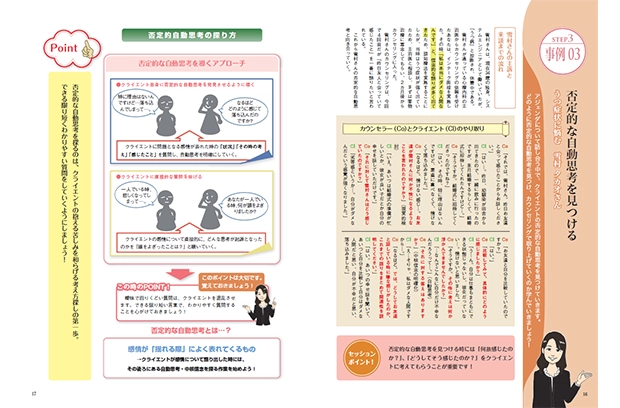 見開き完結を説明しているテキスト画像