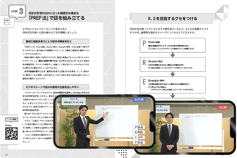 ロジカルスピーキングスペシャリスト資格取得講座の教材セット画像