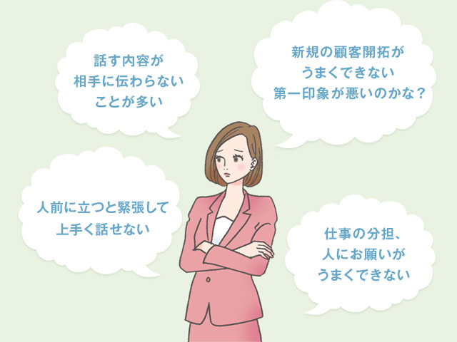 話す内容が相手に伝わらないことが多い