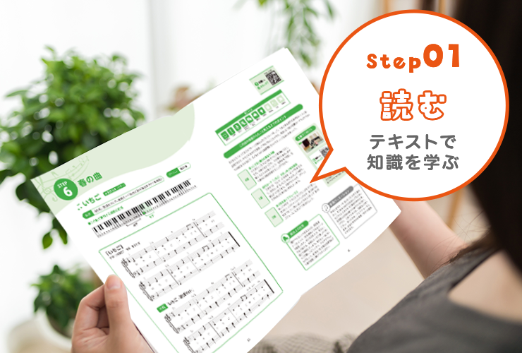 STEP1読む　テキストで知識を学ぶ