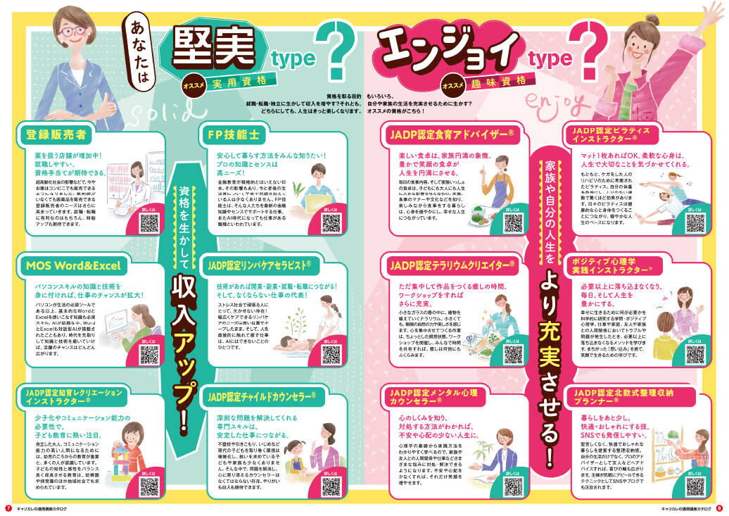 おすすめ実用資格&趣味資格