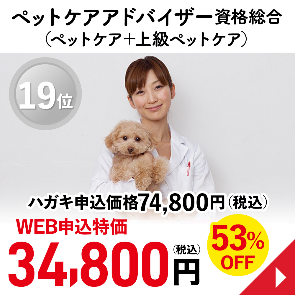 ペットケアアドバイザー資格総合