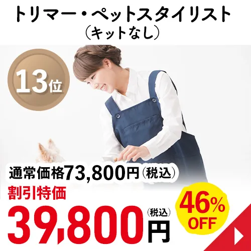 トリマー・ペットスタイリスト（キットなし）