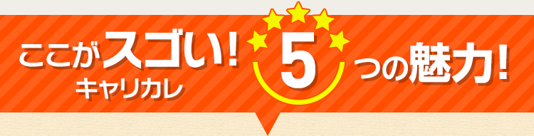 ここがスゴい!キャリカレ5つの魅力!